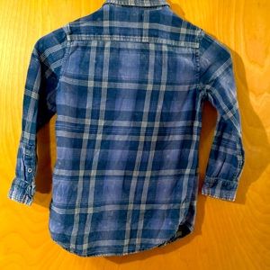 Blue mossimo flannel big boys